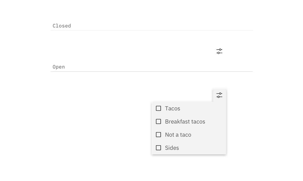 Hidden filters not applied Hidden filters not applied